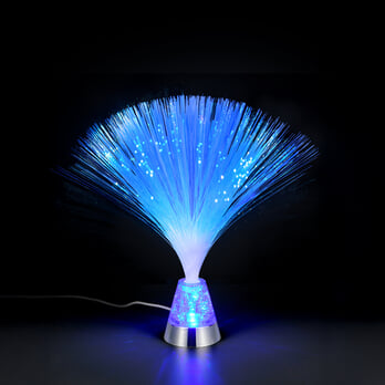 Stolní LED RGB lampa PUNK chrom 1