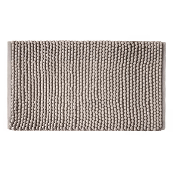 Koupelnová předložka PUNTO UNO taupe, 70x120 cm 3
