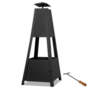 Ohniště PYRAMIDA černá 6