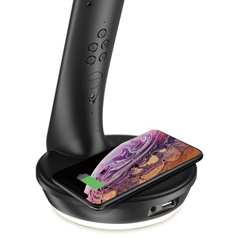 Stolní lampa QI černá 6