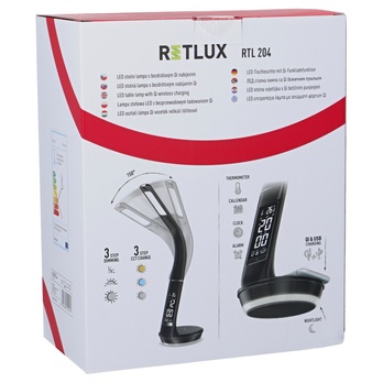 Stolní lampa QI černá 13