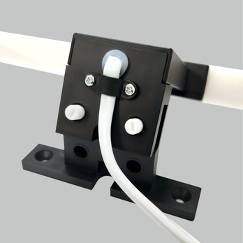 Koupelnové nástěnné LED svítidlo QTEC 2 černá, šířka 40 cm 4