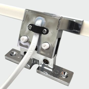 Koupelnové nástěnné LED svítidlo QTEC 2 chrom, šířka 40 cm 4