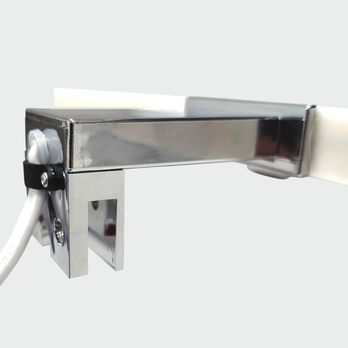 Koupelnové nástěnné LED svítidlo QTEC 2 chrom, šířka 60 cm 2