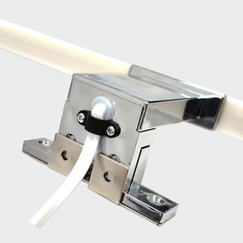 Koupelnové nástěnné LED svítidlo QTEC 2 chrom, šířka 60 cm 5