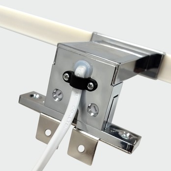 Koupelnové nástěnné LED svítidlo QTEC 2 chrom, šířka 60 cm 6