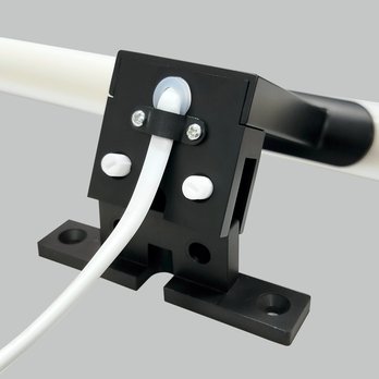 Koupelnové nástěnné LED svítidlo QTEC 3 černá, šířka 30 cm 4