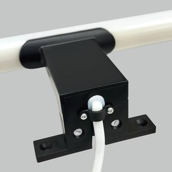 Koupelnové nástěnné LED svítidlo QTEC 3 černá, šířka 30 cm 6