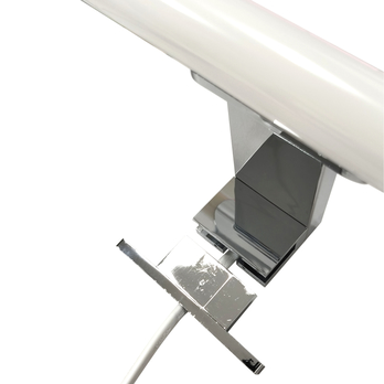 Koupelnové nástěnné LED svítidlo QTEC 3 chrom, šířka 30 cm 1