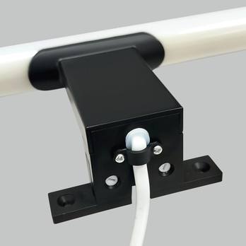 Koupelnové nástěnné LED svítidlo QTEC 3 černá, šířka 50 cm 3