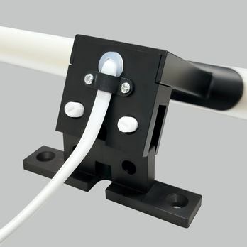 Koupelnové nástěnné LED svítidlo QTEC 3 černá, šířka 50 cm 4