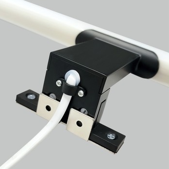 Koupelnové nástěnné LED svítidlo QTEC 3 černá, šířka 50 cm 5