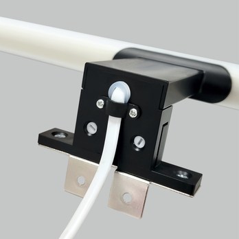 Koupelnové nástěnné LED svítidlo QTEC 3 černá, šířka 50 cm 6