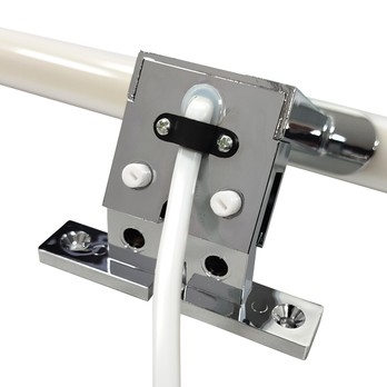 Koupelnové nástěnné LED svítidlo QTEC 3 chrom, šířka 50 cm 4