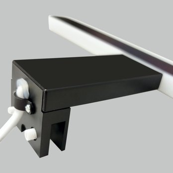 Koupelnové nástěnné LED svítidlo QTEC 4 černá, šířka 50 cm 2