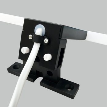 Koupelnové nástěnné LED svítidlo QTEC 4 černá, šířka 50 cm 4