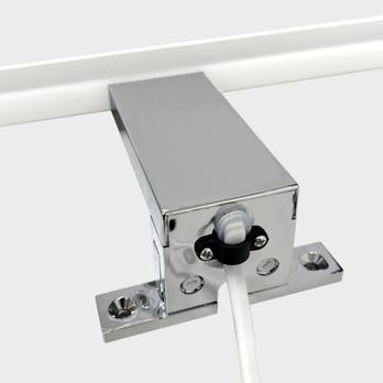 Koupelnové nástěnné LED svítidlo QTEC 4 chrom, šířka 50 cm 3