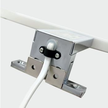 Koupelnové nástěnné LED svítidlo QTEC 4 chrom, šířka 50 cm 5