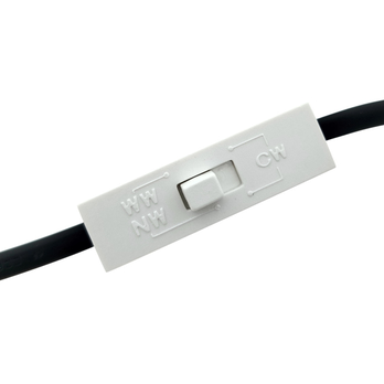 Stropní svítidlo QTEC černá, průměr 12 cm 4