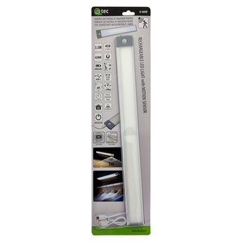 Podlinkové LED svítidlo QTEC stříbrná, šířka 46 cm 6