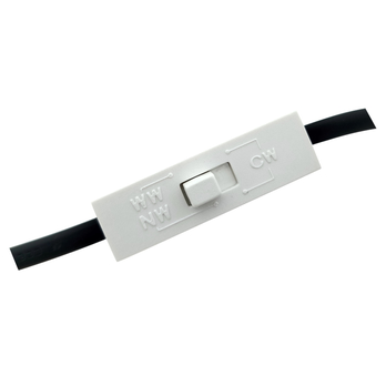 Stropní svítidlo QTEC bílá, průměr 12 cm 7