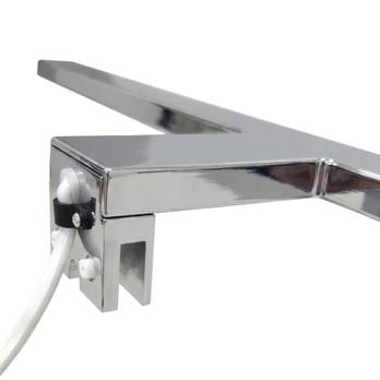 Koupelnové nástěnné LED svítidlo QTEC chrom, šířka 30 cm 2