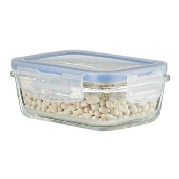 Skleněná dóza s víkem QUADER objem 330 ml 1