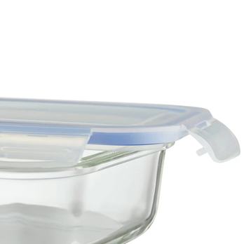 Skleněná dóza s víkem QUADER objem 330 ml 5