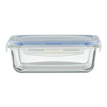Skleněná dóza s víkem QUADER objem 850 ml 2
