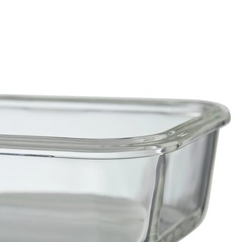 Skleněná dóza s víkem QUADER objem 850 ml 4