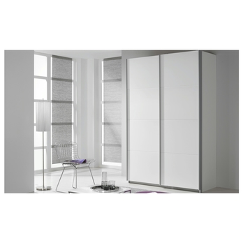 Šatní skříň QUADRA bílá 1