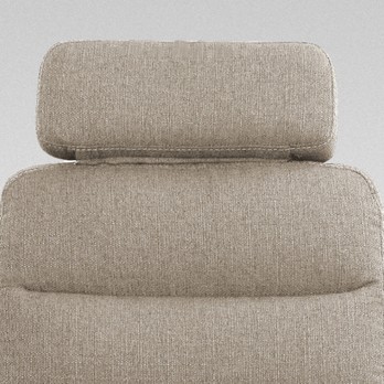 Křeslo QUEENS světle hnědá 1