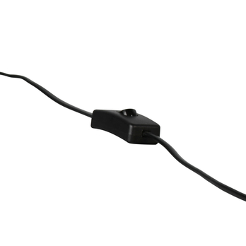 Stolní lampa QUINN bílá/černá 1