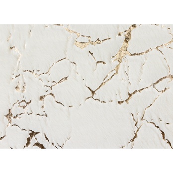 Koupelnová předložka RABBIT SHINE ivory/zlatá, 60x100 cm 2