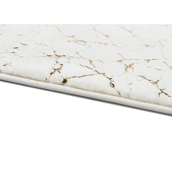 Koupelnová předložka RABBIT SHINE ivory/zlatá, 60x100 cm 4