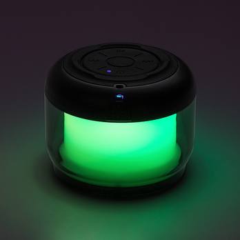 Stolní lampa s reproduktorem RADELIA černá 1