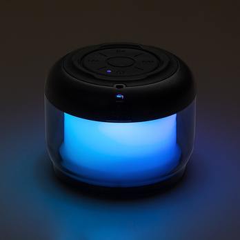 Stolní lampa s reproduktorem RADELIA černá 3