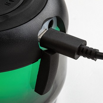 Stolní lampa s reproduktorem RADELIA černá 4