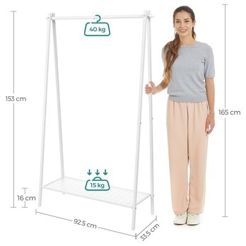 Stojan na šaty RAIB bílá 4