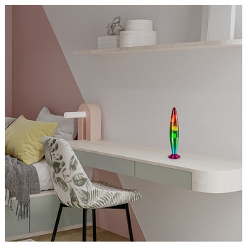 Lávová lampa RAINBOW duhová 1