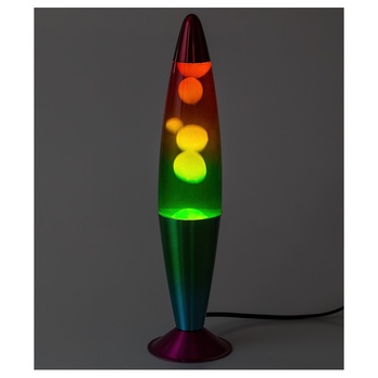 Lávová lampa RAINBOW duhová 2