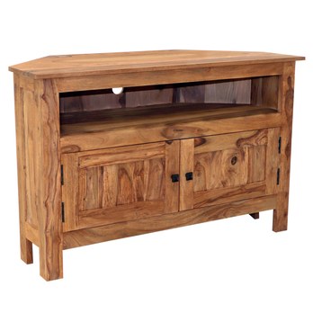 Rohový TV stolek RAMIL 110 palisandr 2