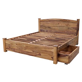 Postel s roštem RAMIL 180 palisandr 2