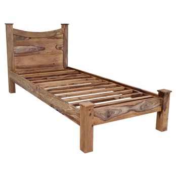 Postel s roštem RAMIL 90 II palisandr 2