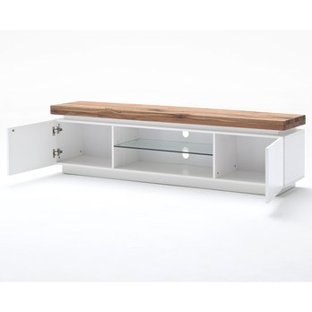 TV komoda RANIA 90 bílá/dub 1