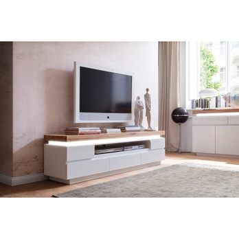 TV komoda RANIA 92 bílá/dub 1
