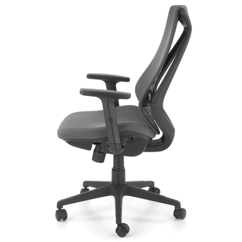 Kancelářská židle REBAU šedá/černá 3