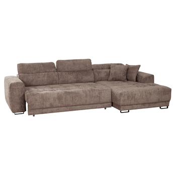 Sedací souprava REGINA pravá, šedohnědá 1