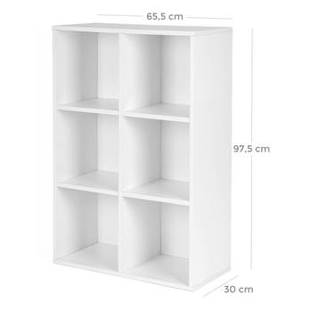 Regál REINFORT bílá 3