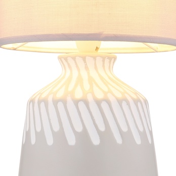 Stolní lampa RELA šedá 4